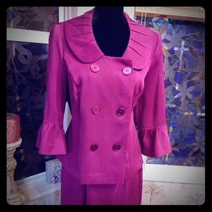 WOMENS PLUS SIZE SKIRT SUIT